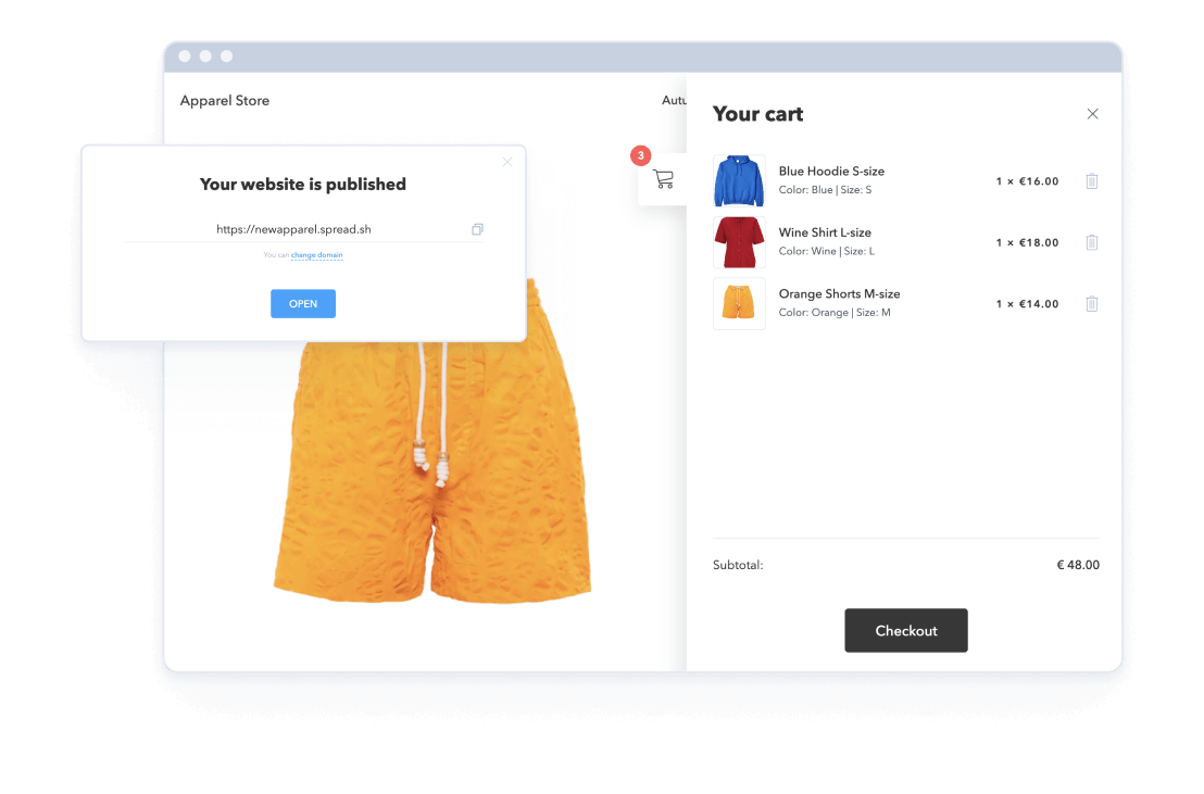 Test and publish