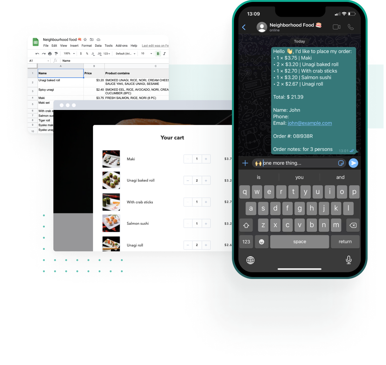 spreadsimple whatsapp